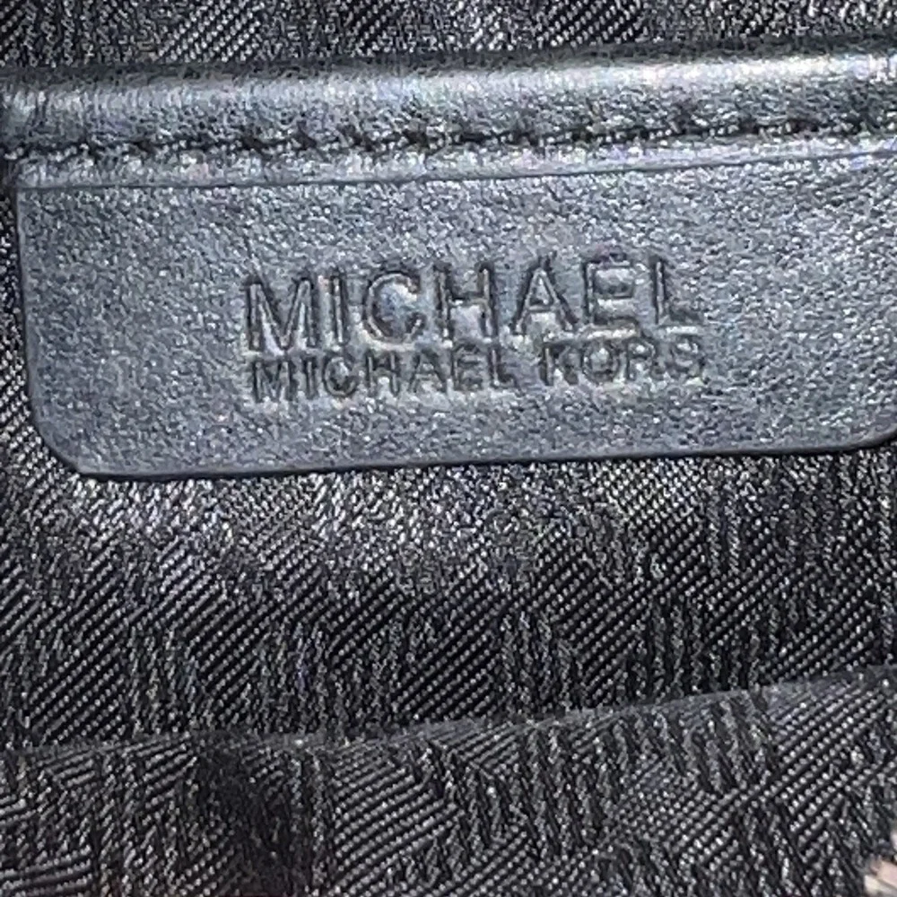 MICHAEL Michael Kors Jet Set Travel Small‎ Chain Shearling Crossbody Black Purse